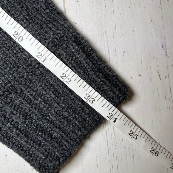 Gray Knitted Sweater Zipper Up by Karen Scott - Picture 10 of 12